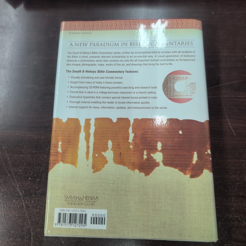 Exodus 20-40 Smyth & Helwys Bible Commentary William Johnstone Hardcover CD-ROM - Picture 2 of 4